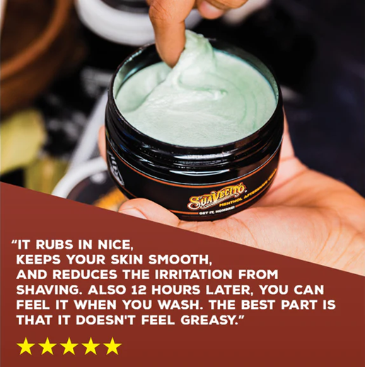 Suavecito Menthol Aftershave Cream
