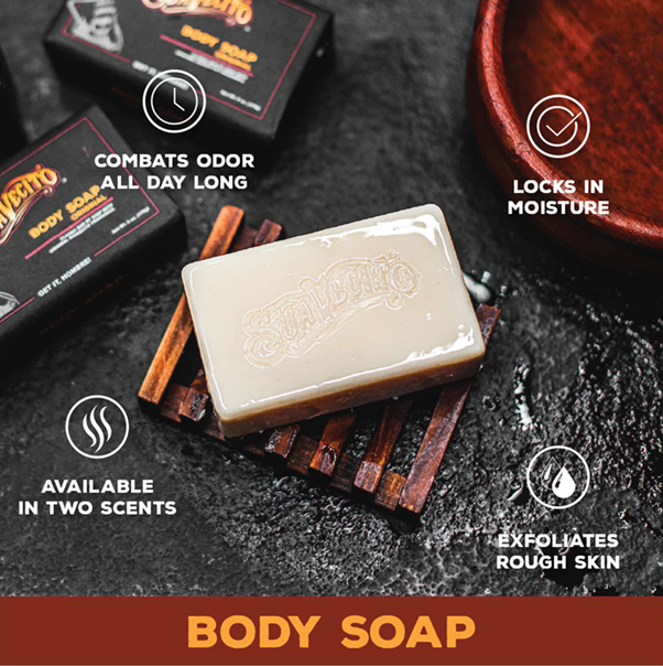 Suavecito Whiskey Bar Body Soap