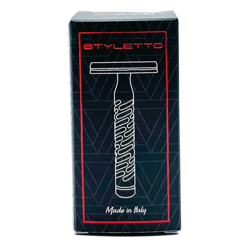 The Goodfellas' Smile Styletto Red Aluminum Double Edge Safety Razor