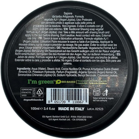 The Goodfellas' Smile Furiah Shaving Soap, Made in Italy