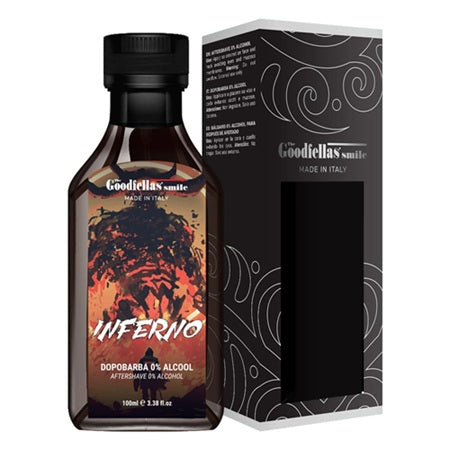 The Goodfellas' Smile Inferno Aftershave Splash, Alcohol Free