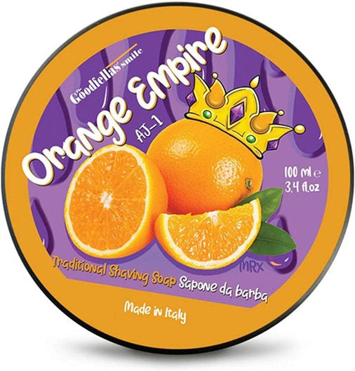 The Goodfellas' Smile Orange Empire Shaving Soap, Made in Italy