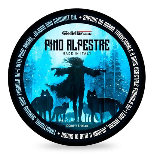 The Goodfellas' Smile Pino Alpestre Shaving Soap, Made in Italy