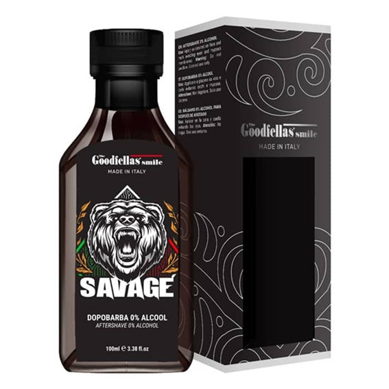 The Goodfellas' Smile Savage Aftershave Splash, Alcohol Free