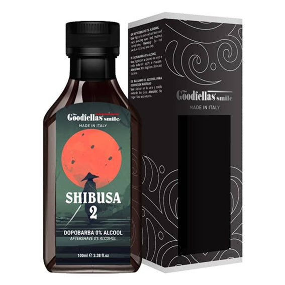 The Goodfellas' Smile Shibusa 2 Aftershave Splash, Alcohol Free