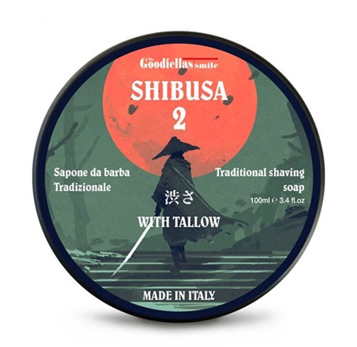 The Goodfellas' Smile Shibusa 2 Tallow Shaving Soap, Made in Italy