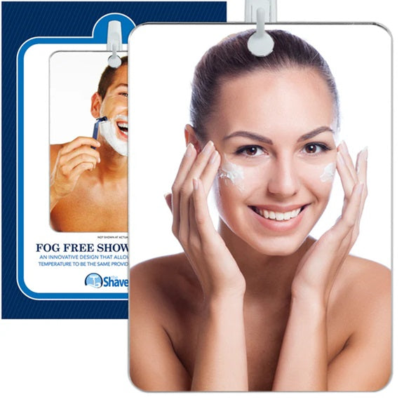 The Shave Well Company XL Anti-Fog Shower Mirror