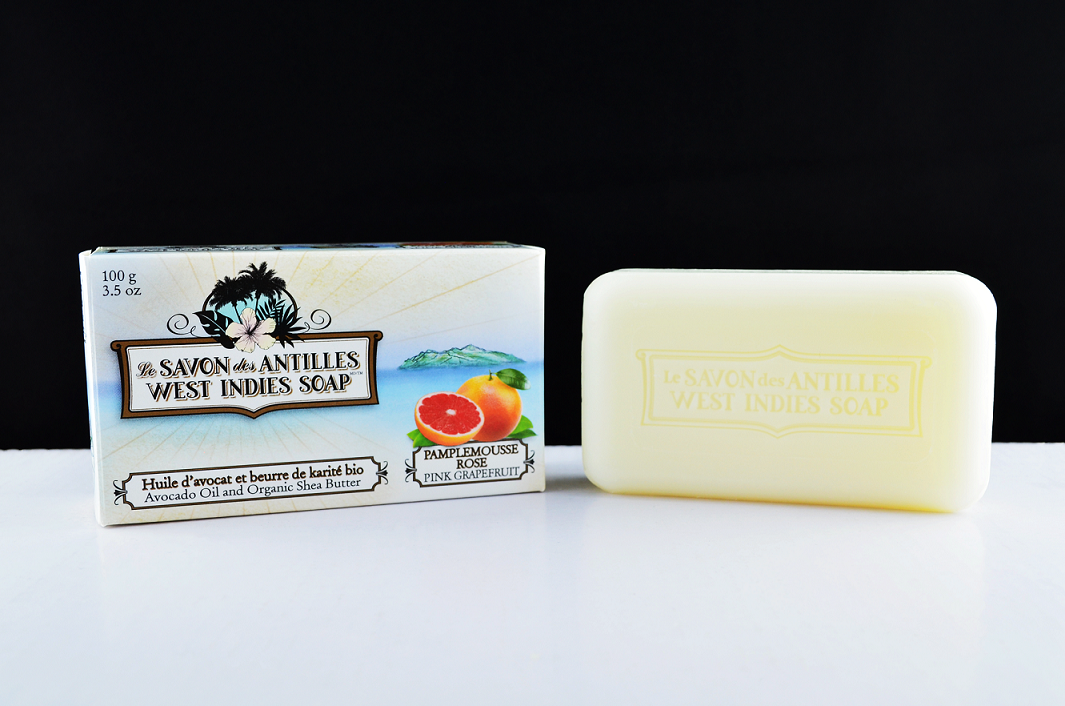 West Indies Soap "Le Savon des Antilles" Pink Grapefruit
