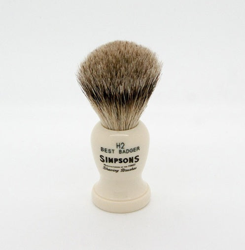 Simpsons Harvard H2 Best Badger Shaving Brush