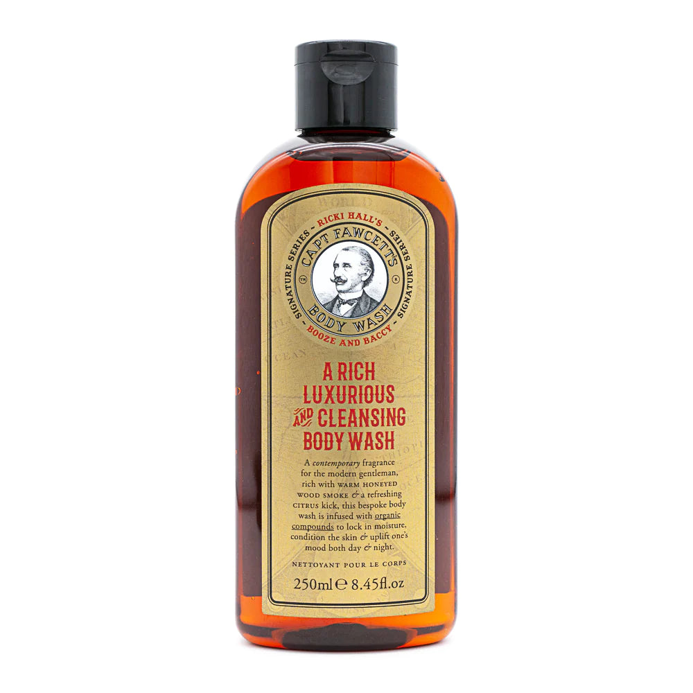 Captain Fawcett's Ricki Hall's Booze and Baccy Body Wash