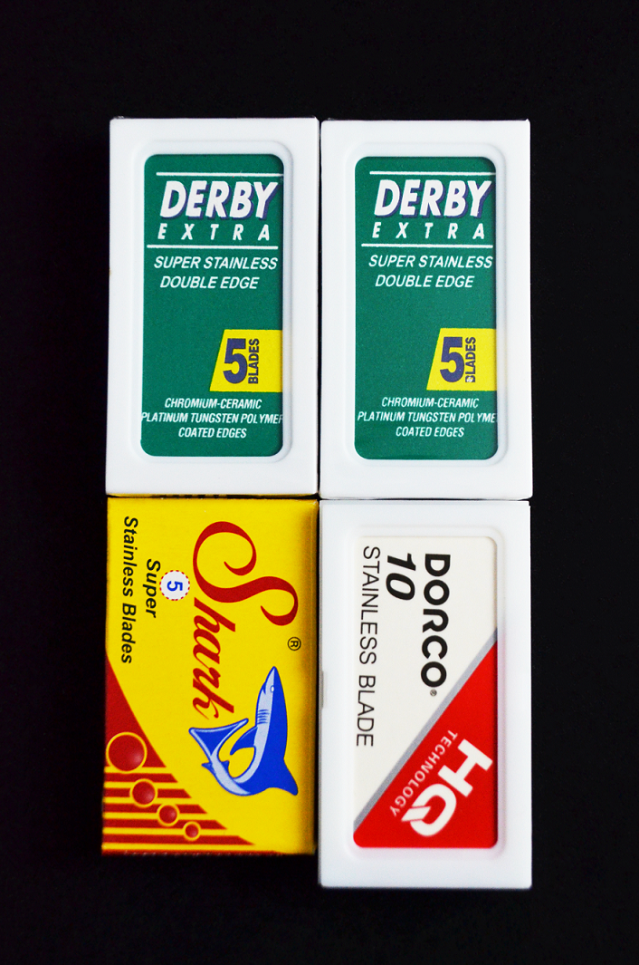 Safety Razor Blade Sample Pack