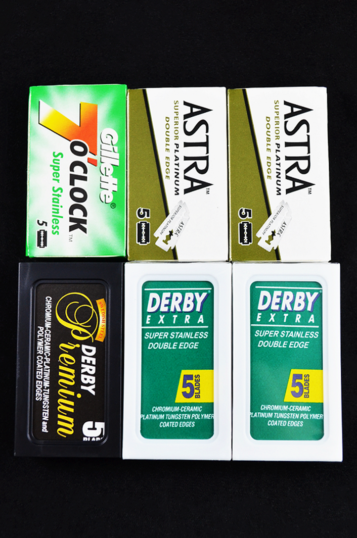 Safety Razor Blades Sampler Pack