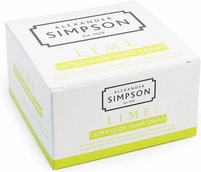 Alexander Simpson Lime Ultra-Glide Shave Cream