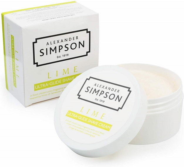 Alexander Simpson Lime Ultra-Glide Shave Cream