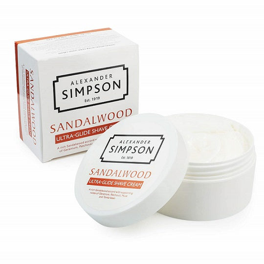 Alexander Simpson Sandalwood Ultra-Glide Shave Cream