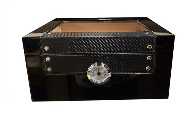 Glasstop 100 Count Cigar Humidor