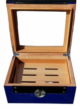 Glasstop 100 Count Cigar Humidor