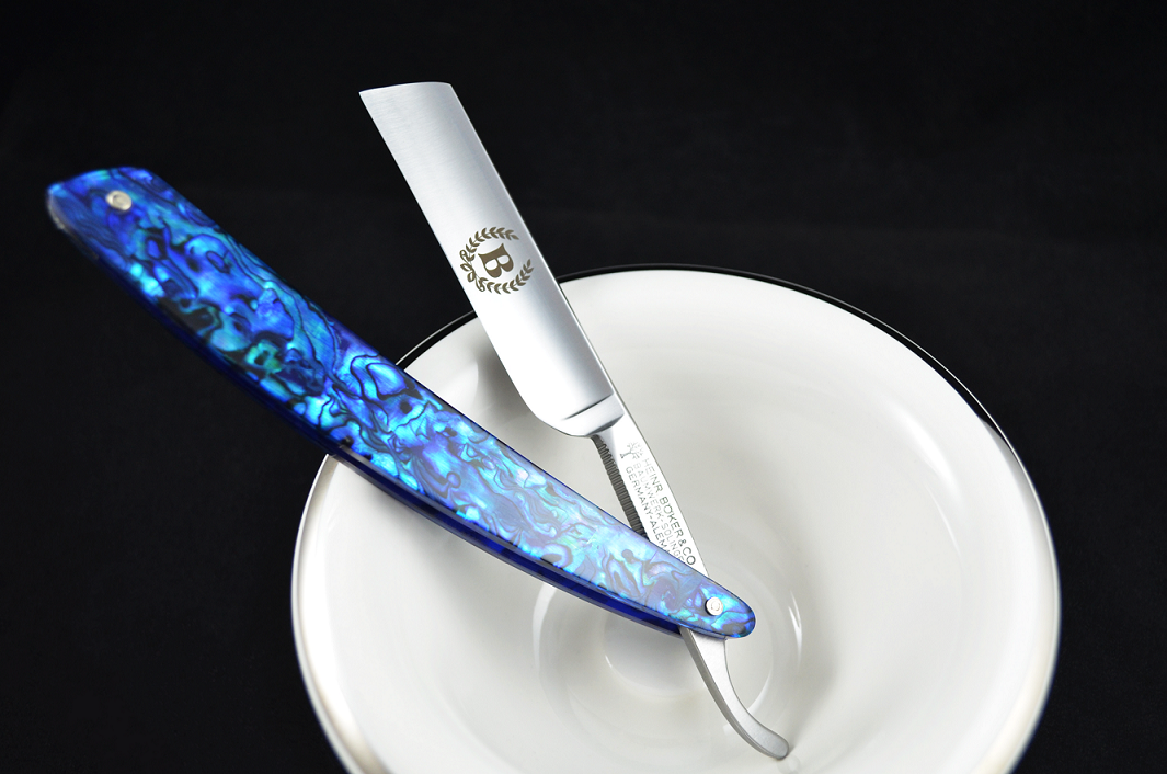 Boker Paua Abalone 5/8 Straight Razor