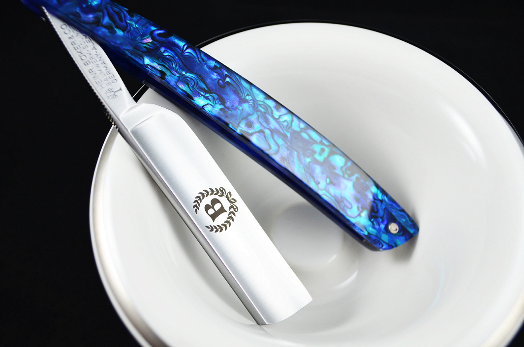 Boker Paua Abalone 5/8 Straight Razor