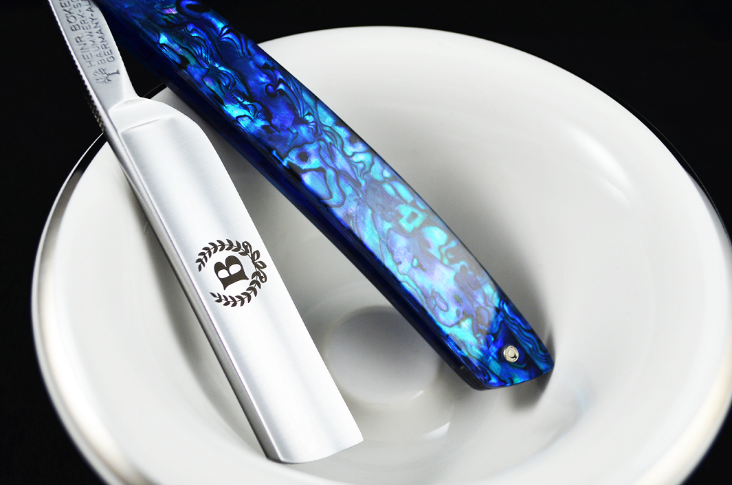 Boker Paua Abalone 5/8 Straight Razor