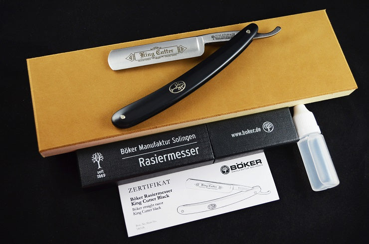 Boker King Cutter and Strop Set