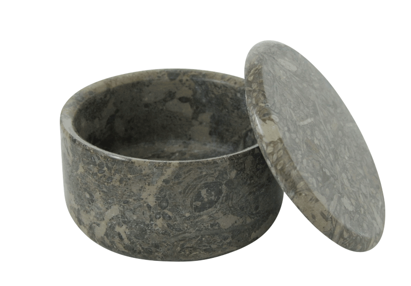 Colonel Conk Large Covered Marble Bowl