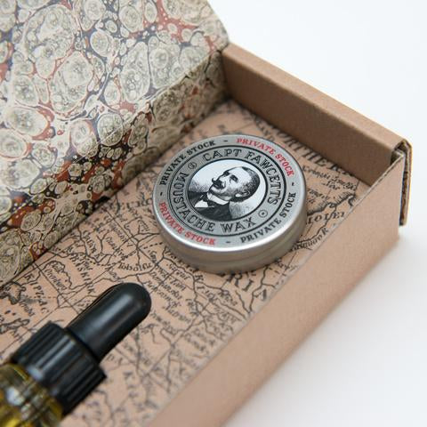 Captain Fawcett's Private Stock Beard Oil and Moustache Wax