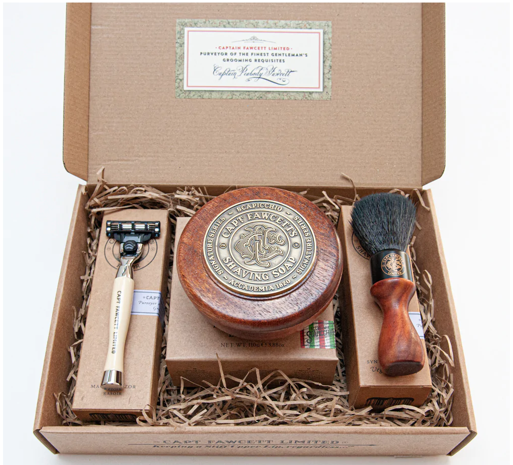 Captain Fawcett's Scapicchio Shaving Gift Set