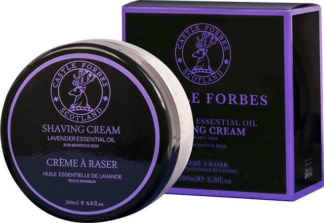 Castle Forbes Lavender Essential Oil Shaving Cream
