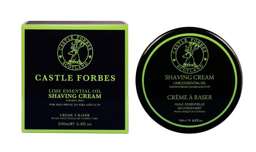 Castle Forbes Lime Essential Oil Shaving Cream
