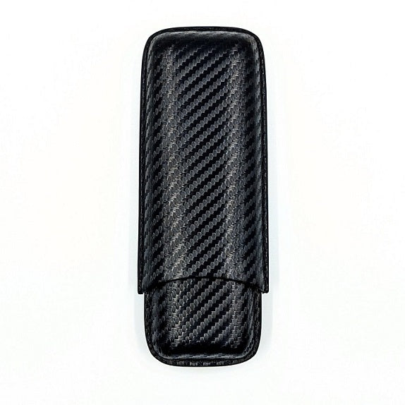 Two Finger Carbon Cigar Case