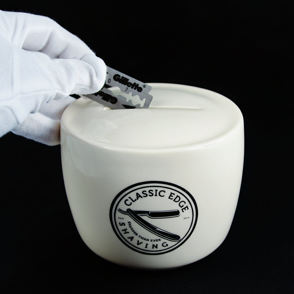 Luxury Razor Blade Bank Made in England