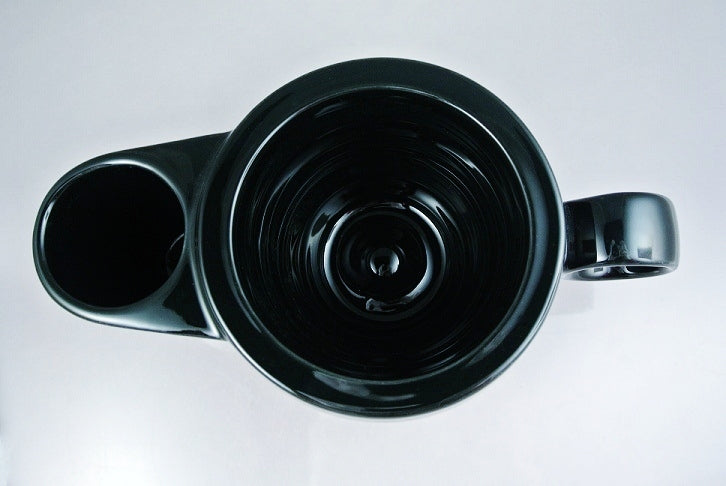 Luxury Black Shaving Scuttle Made in England