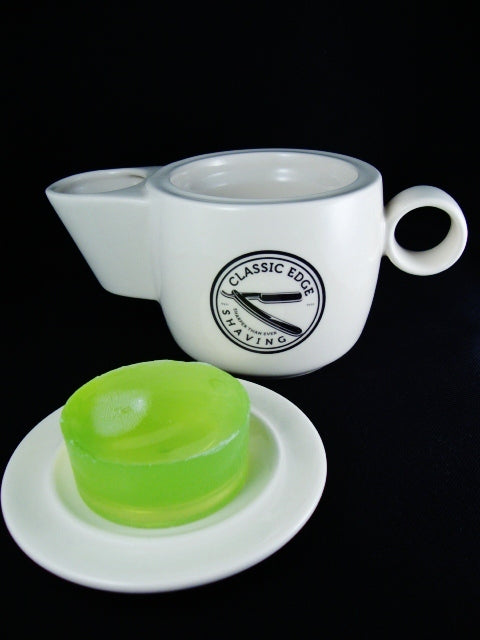 Luxury Ivory Shaving Scuttle Made in England