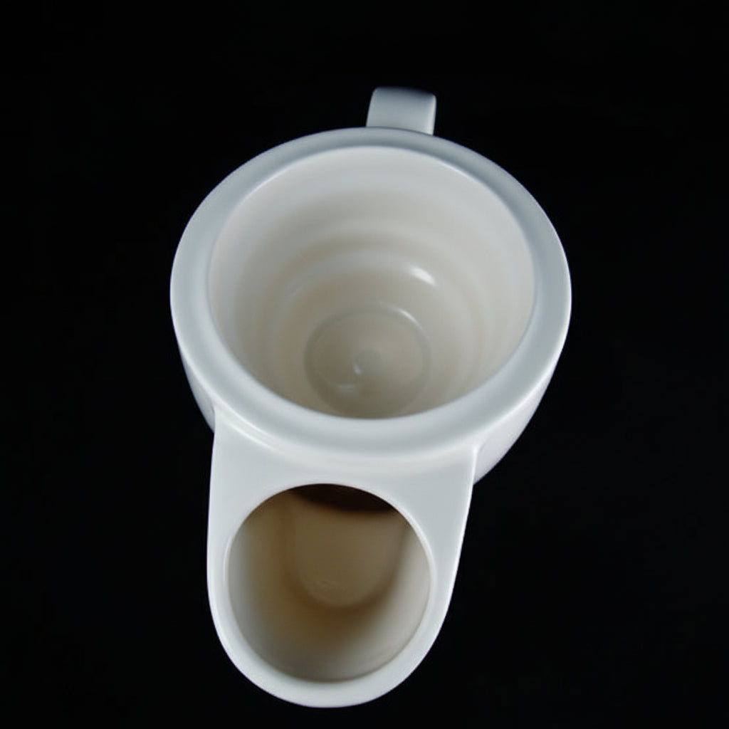 Luxury Ivory Shaving Scuttle Made in England