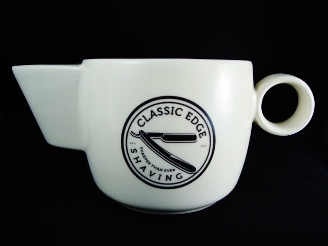 Luxury Ivory Shaving Scuttle Made in England