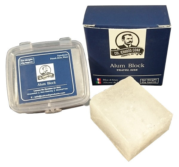 Colonel Conk Alum Block Travel Size
