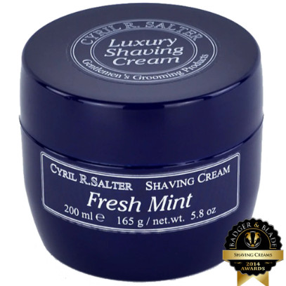 Cyril R. Salter Fresh Mint Shaving Cream