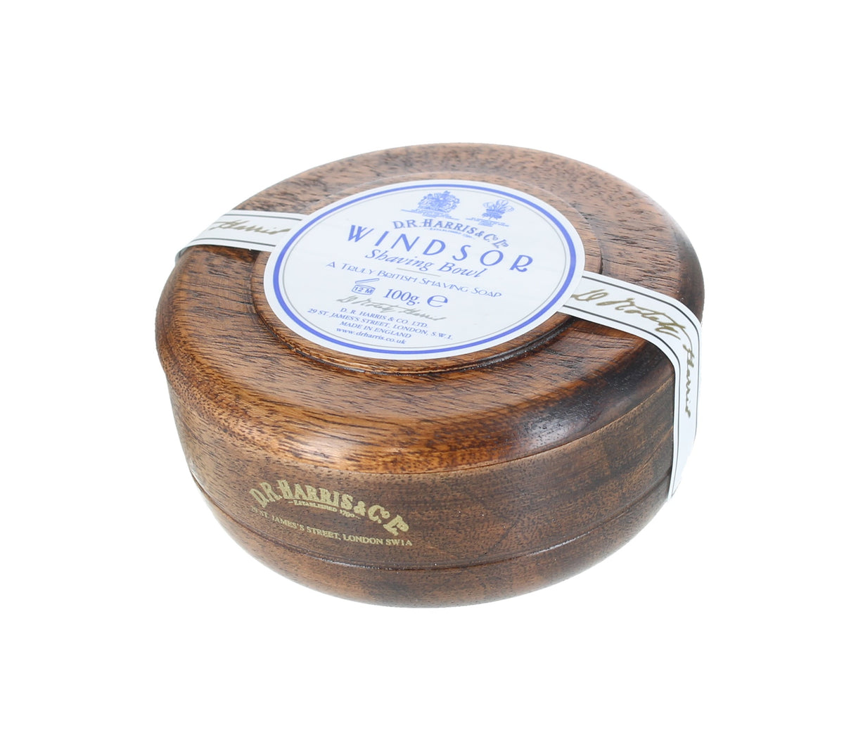 D.R. Harris Windsor Shaving Mahogany Bowl 100g