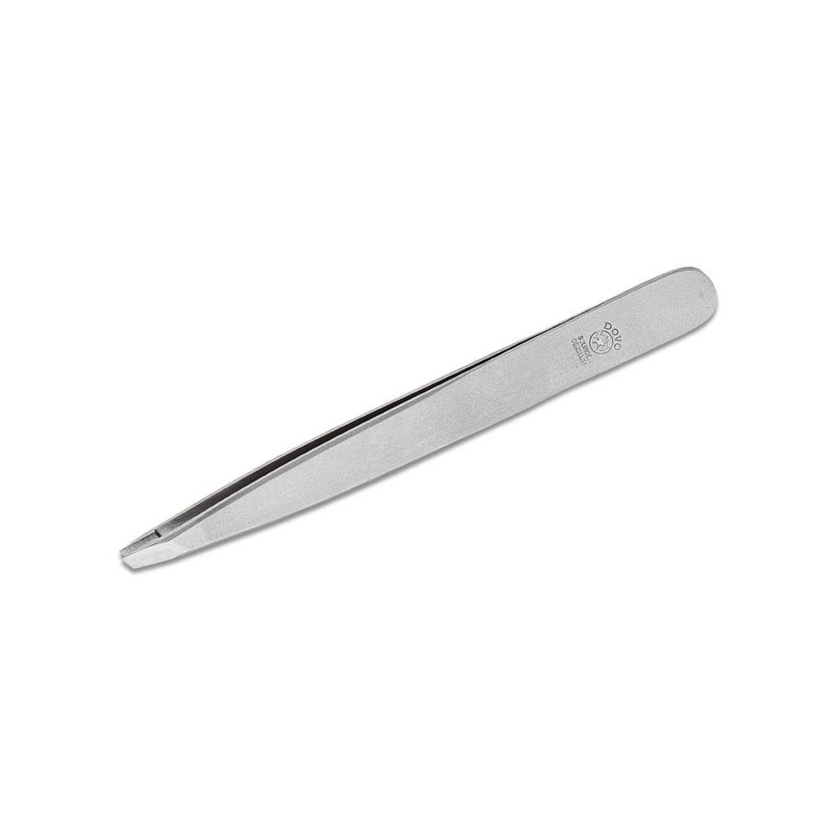 DOVO Stainless Steel Slanted Tip Tweezer