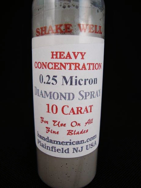 Diamond Spray 0.25 Micron 2oz Bottle