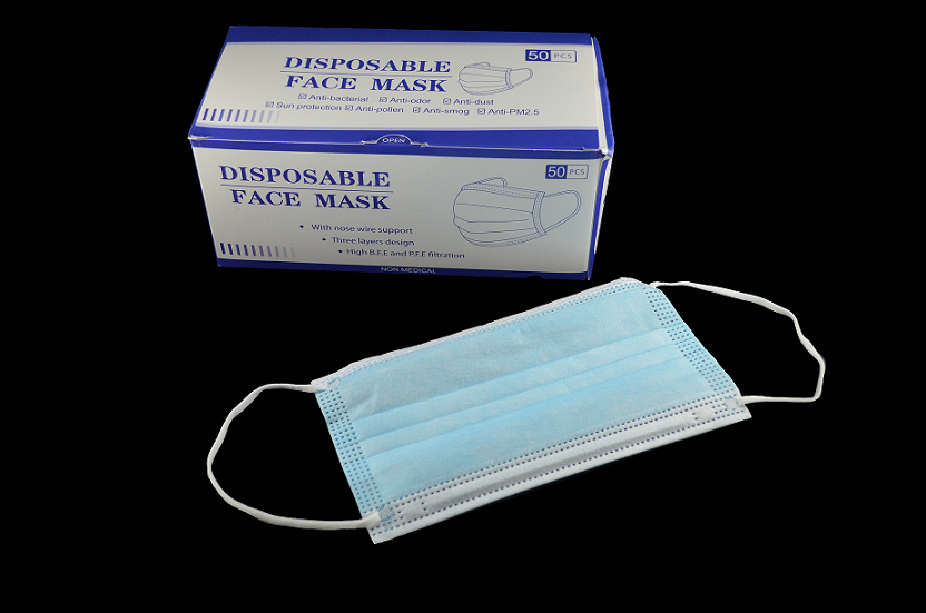 Disposable Mask-Blue (50 Pack)