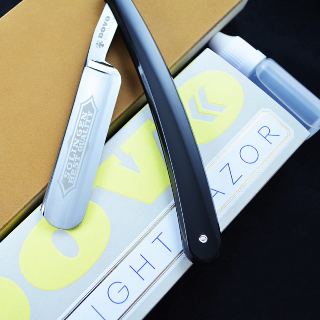 Dovo Best Quality 5/8 Straight Razor and Strop Set