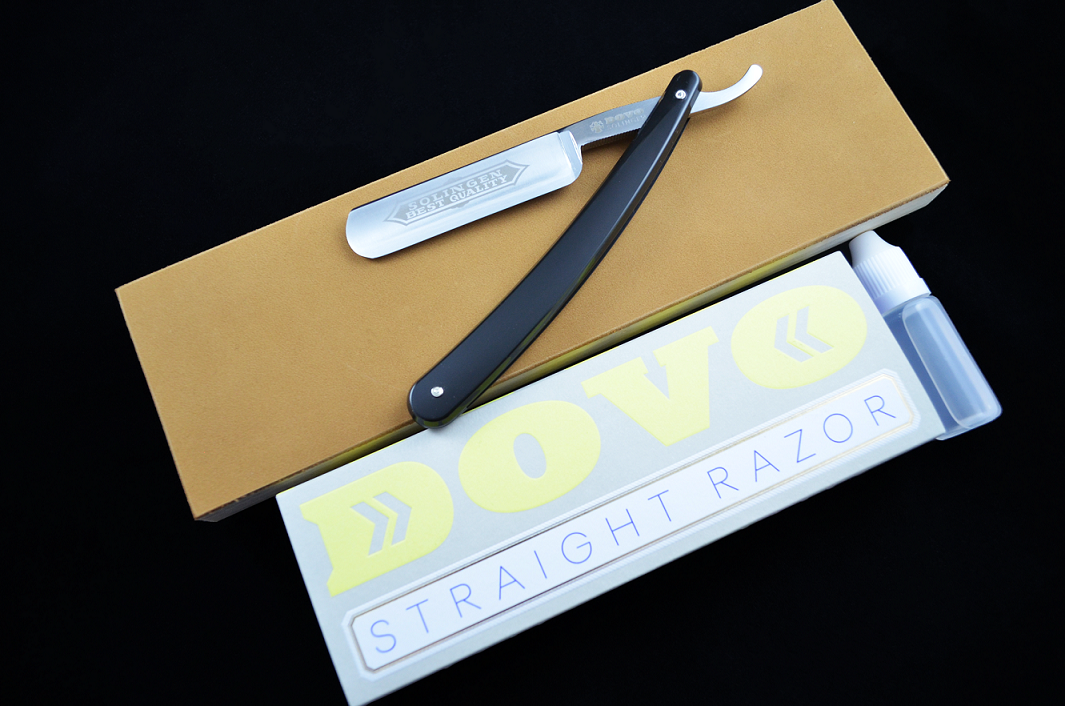 Dovo Best Quality 5/8 Straight Razor and Strop Set - Made &quot;Shave Ready&quot;