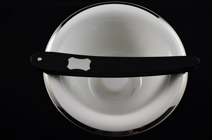 Dovo 5/8 Ebony Engraving Plate Replacement Scales w/ Pin