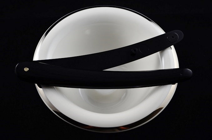 Dovo 6/8 Black Replacement Scales w/ Pin