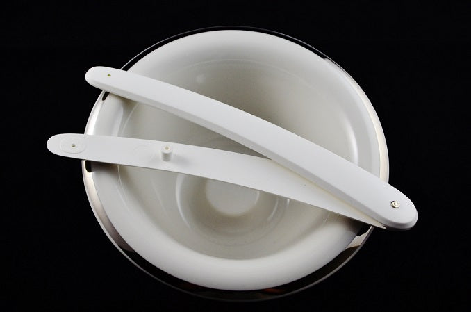 Dovo 6/8 White Replacement Scales w/ Pin