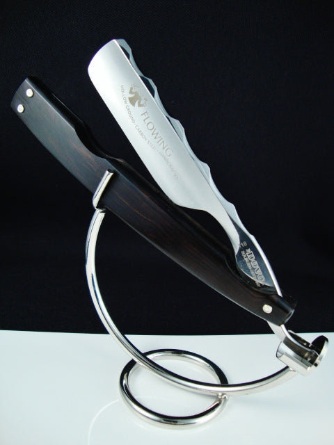 Dovo Flowing 6/8 Straight Razor with Grenadille Handle