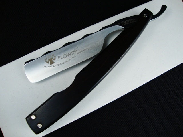 Dovo Flowing 6/8 Straight Razor with Grenadille Handle