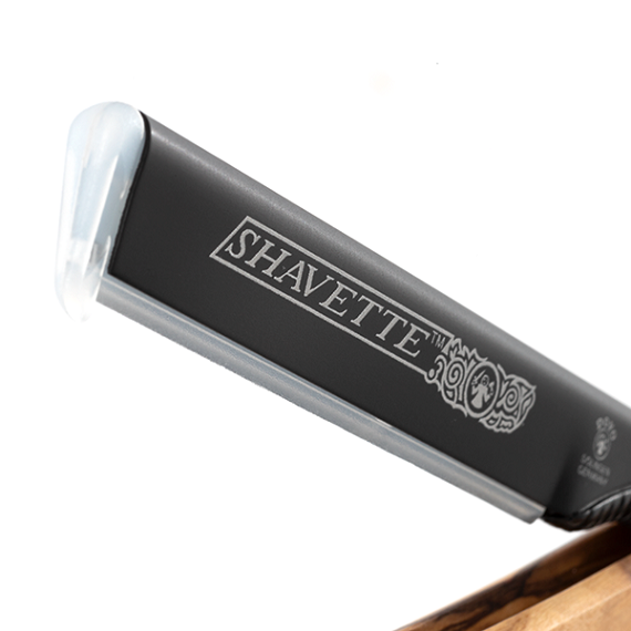 Dovo Shavette Razor Olivewood Handle